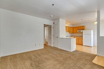 Living Room & Dining Area at Hillside Creek Apartments in Prescott, AZ